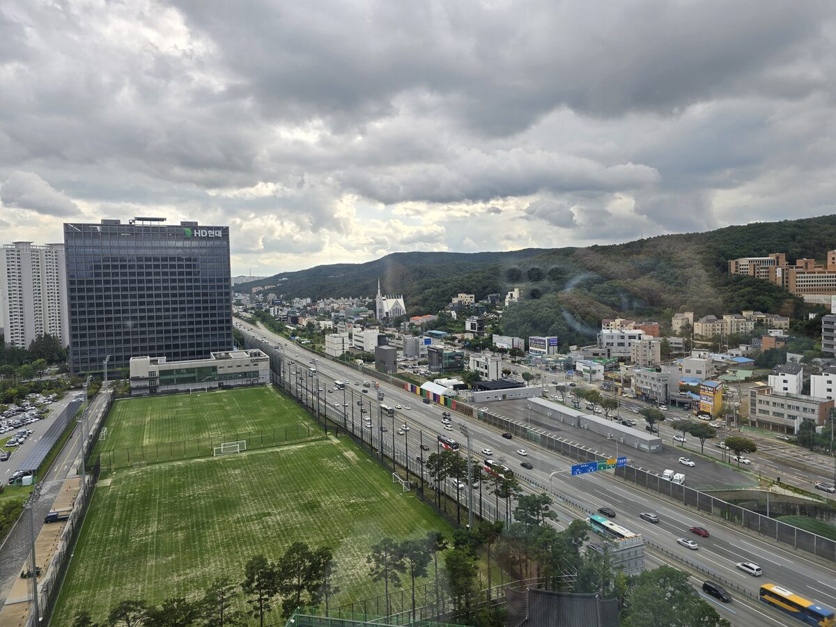Room view at DoubleTree by Hilton Seoul Pangyo