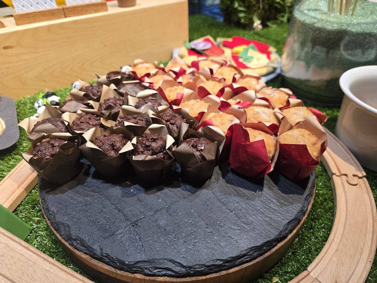 Kids muffins at DoubleTree Pangyo breakfast