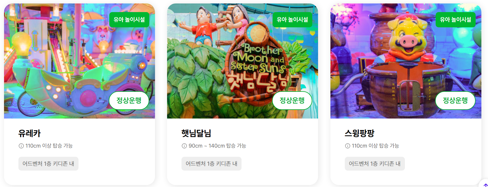 Lotte World toddler rides guide