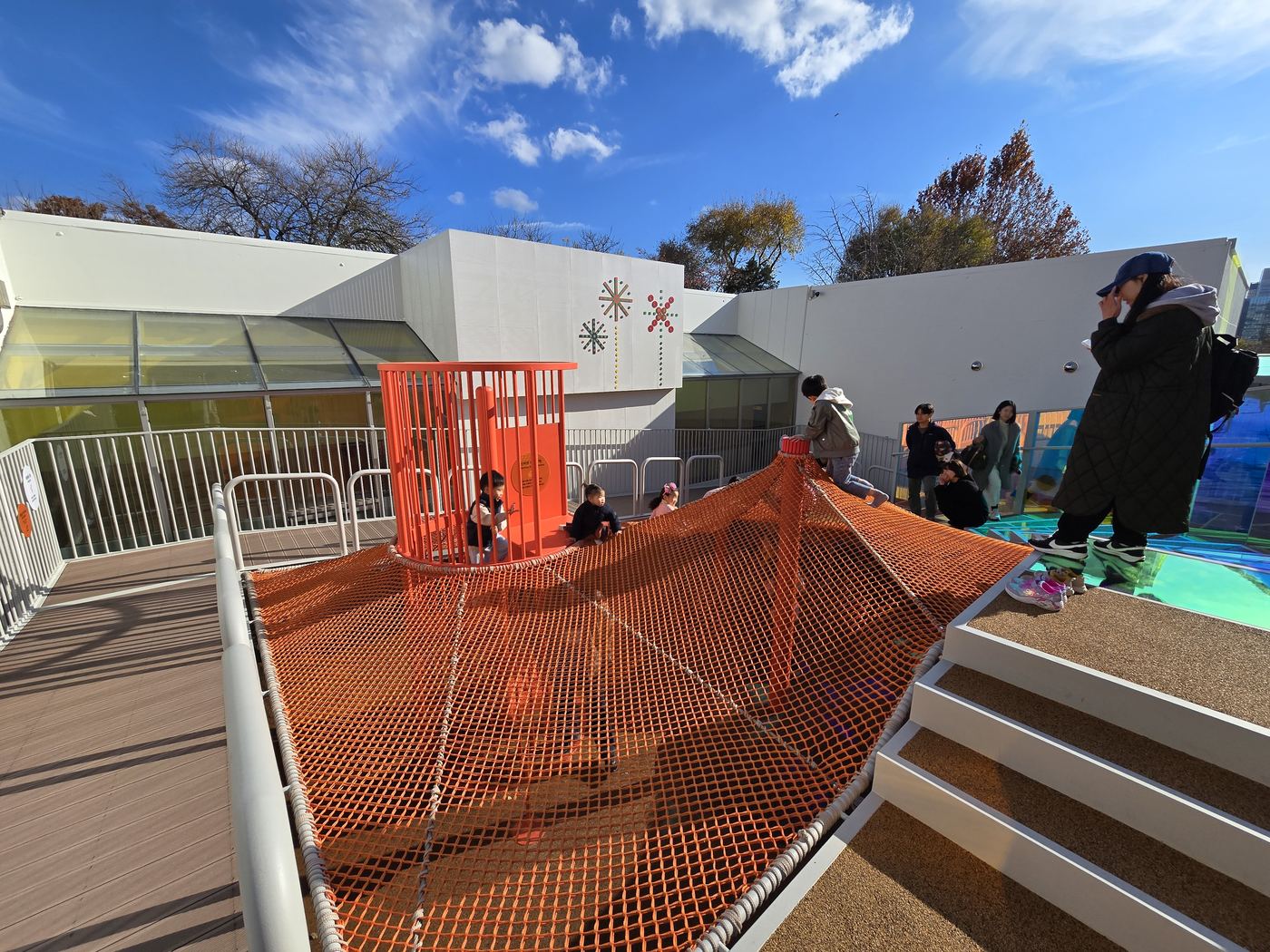Children's outdoor play area at National Folk Museum