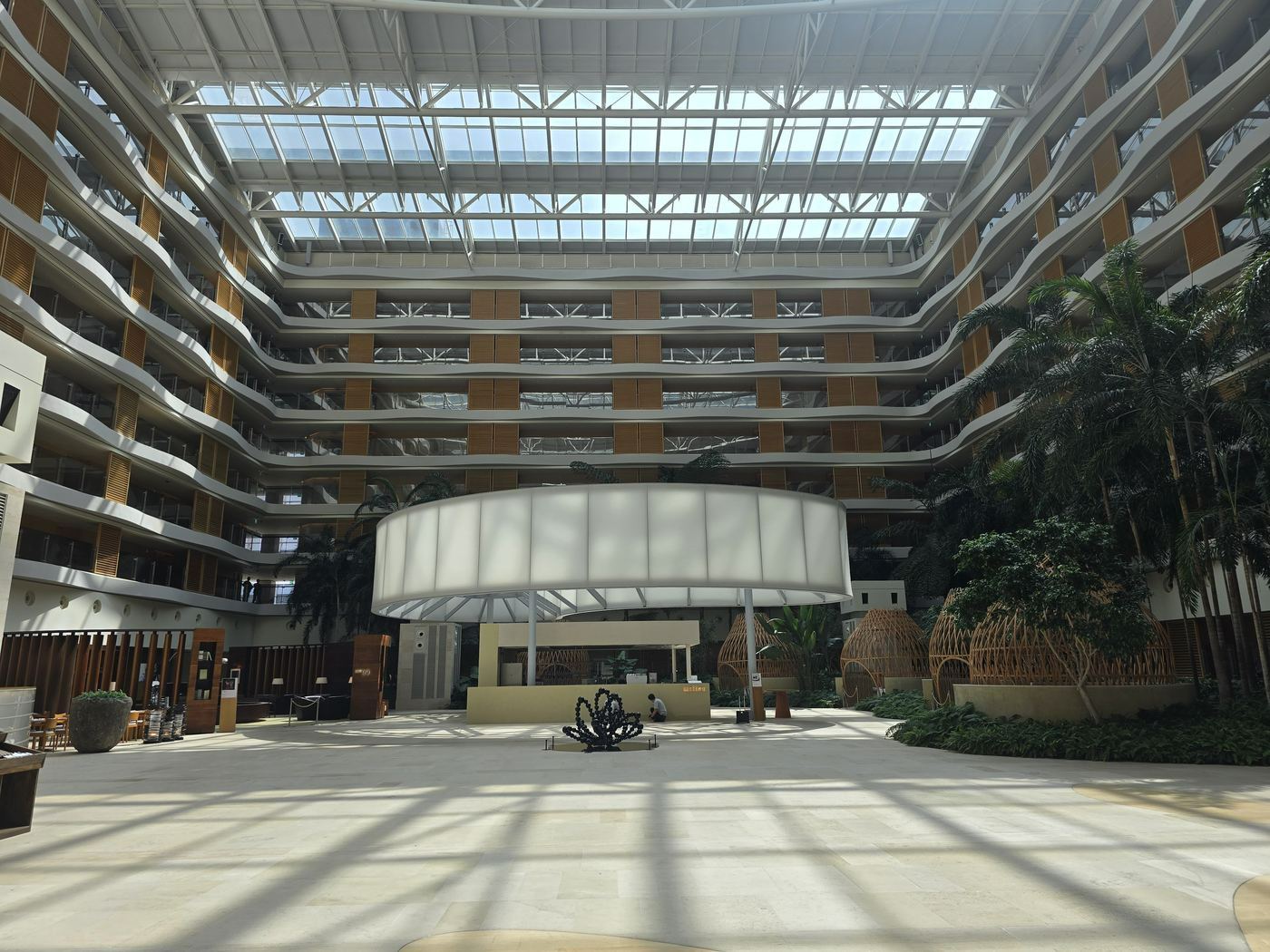 Haevichi Hotel atrium lobby