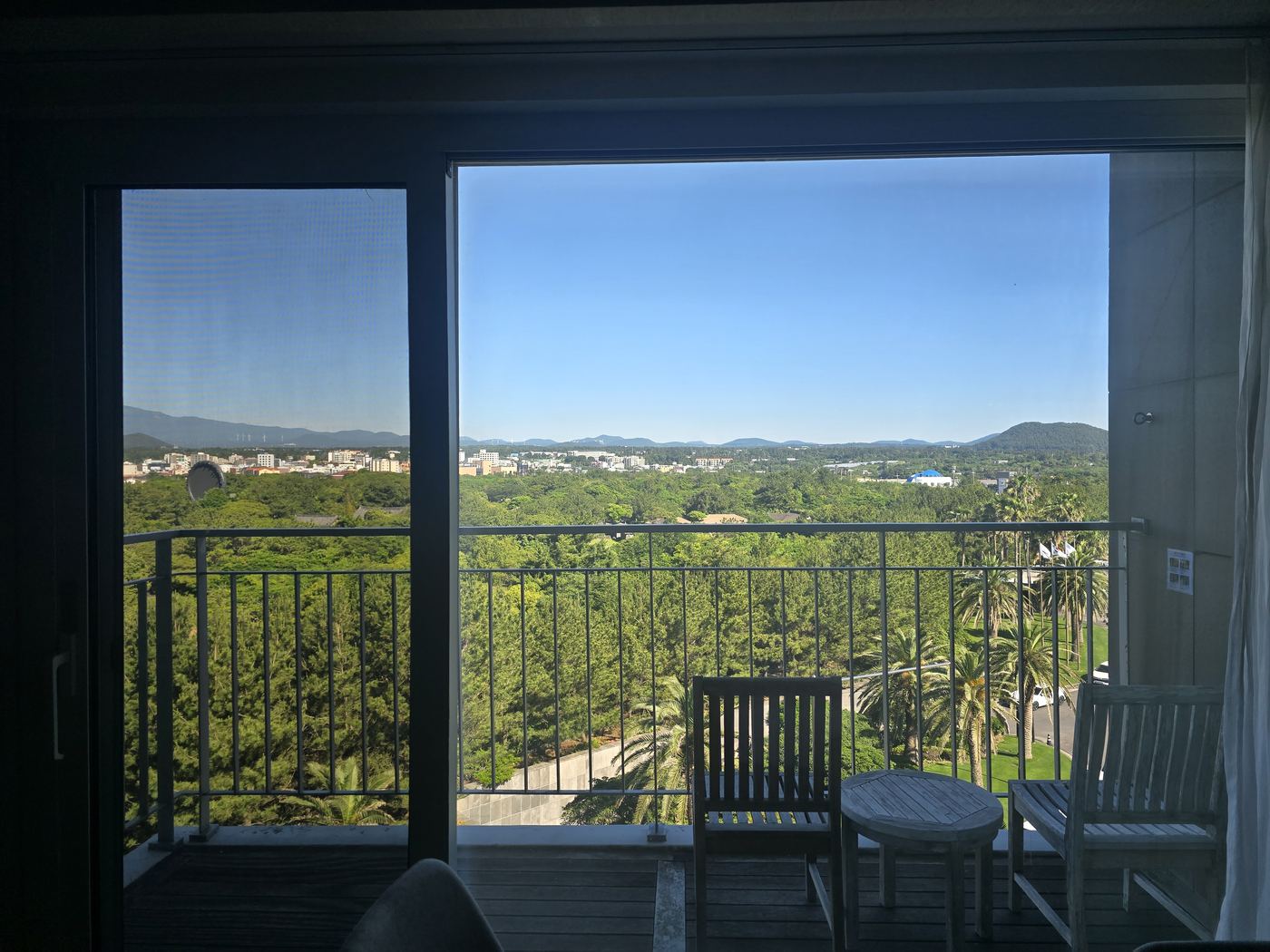 Haevichi Hotel room view from window