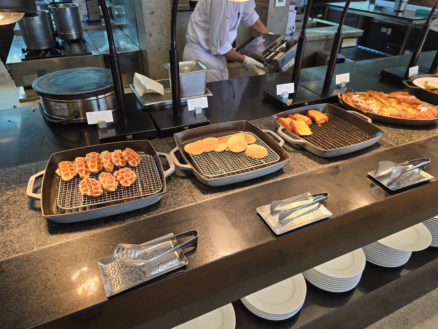 Haevichi breakfast French toast croffle pancakes