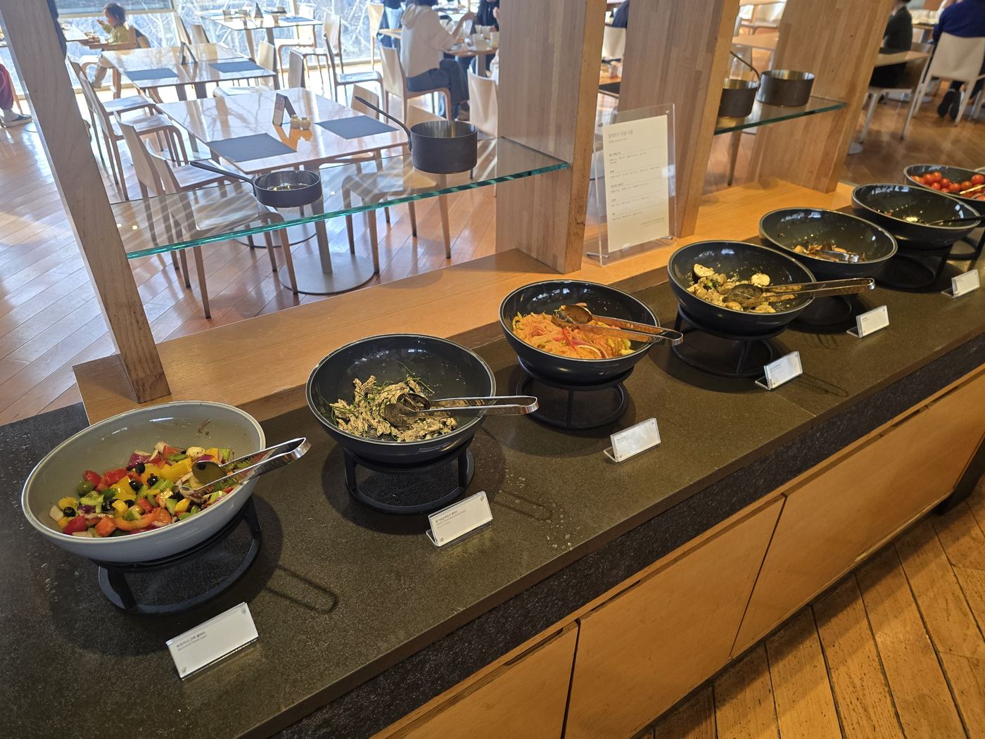 Variety of dishes