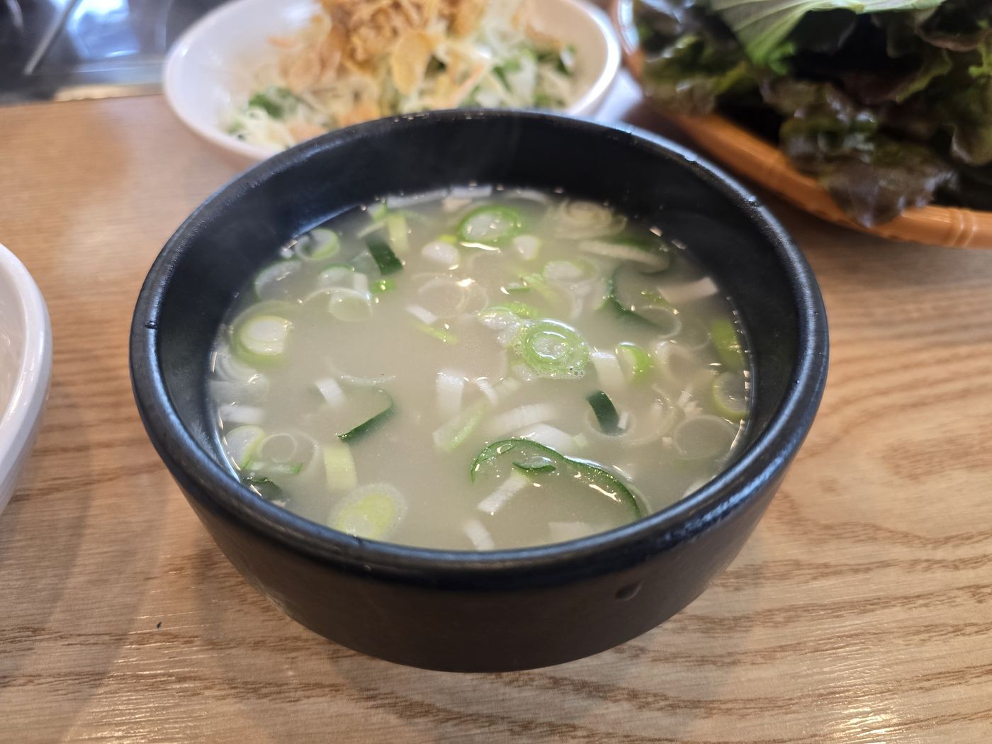 Free clear chicken soup — great for kids
