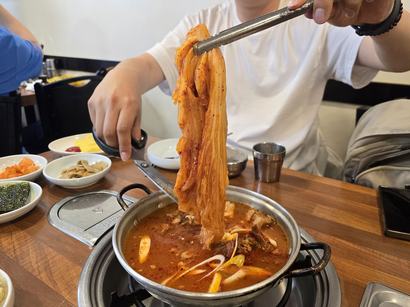 kimchi jjigae restaurant interior, Bukchon