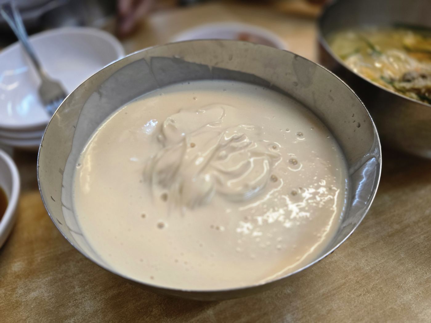 Kalguksu noodle soup Myeongdong