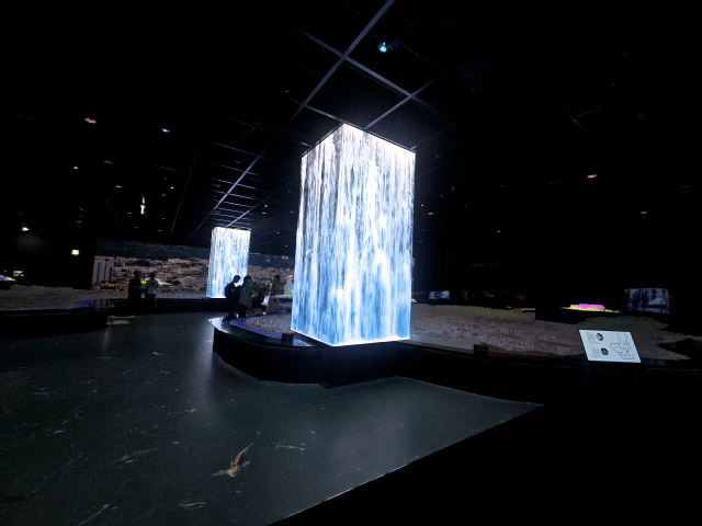 My Friend Seoul Exhibition Hall 1 animated display