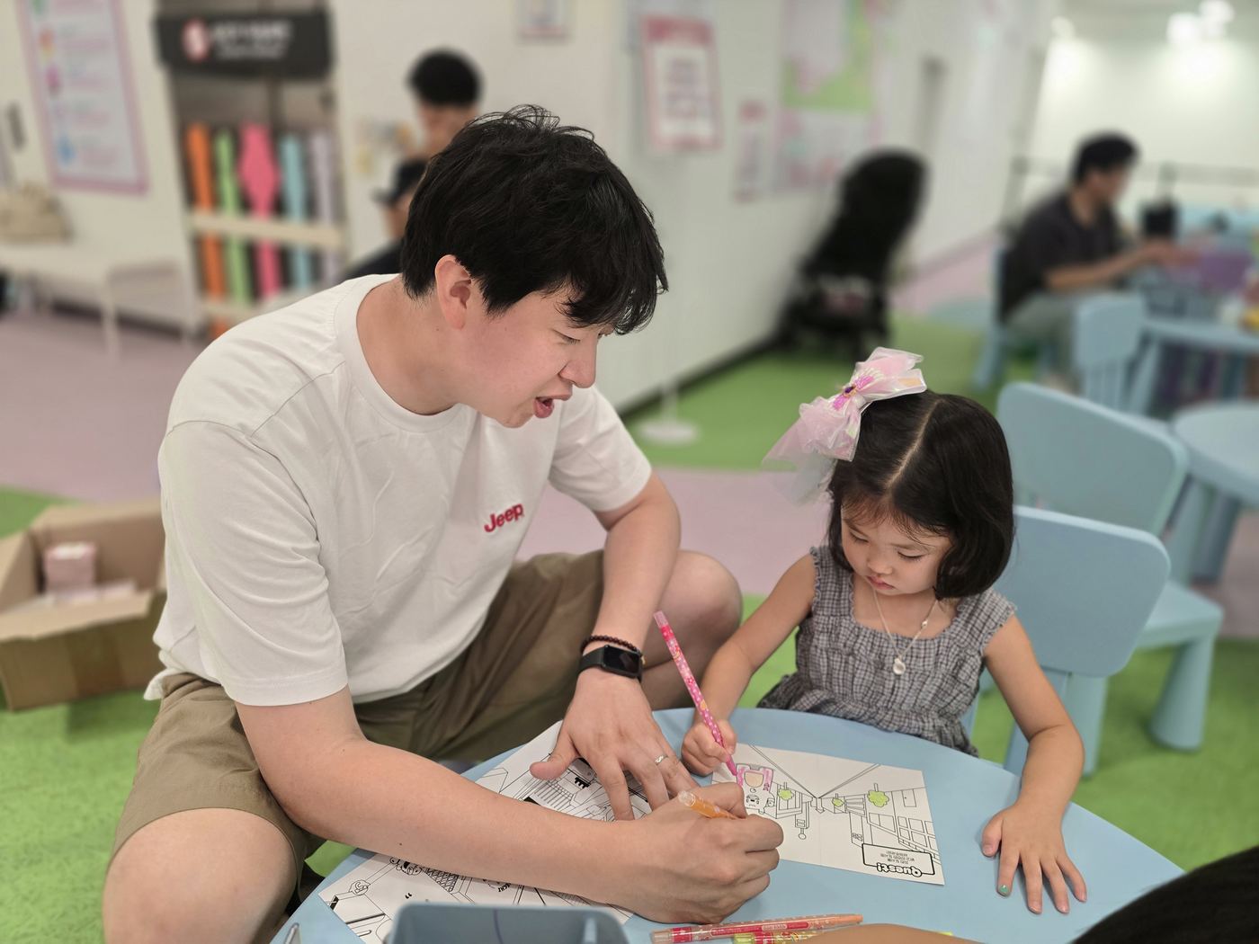 Kids Lounge inside Seoul City Hall