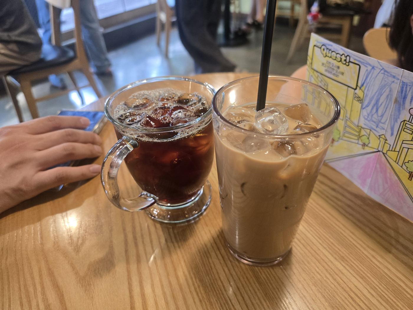 Specialty coffee drink Seoul cafe