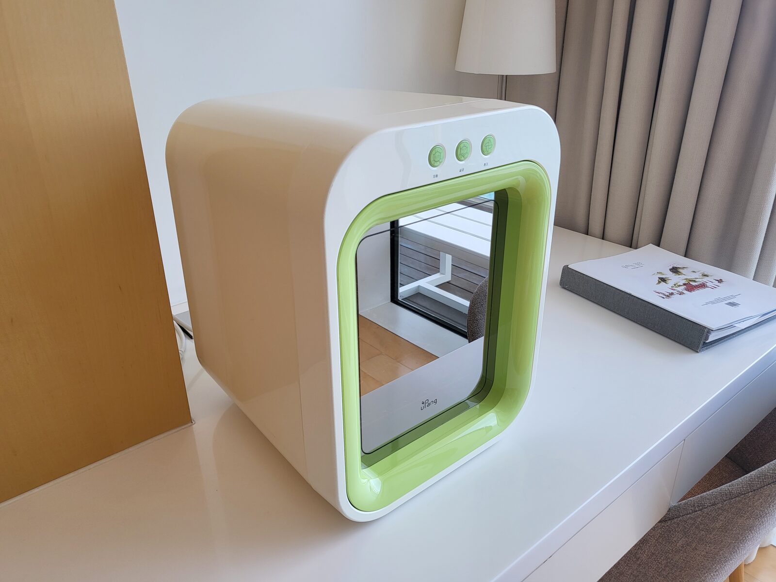 Bottle sterilizer provided for baby gear rental at SEAMARQ Hotel Gangneung