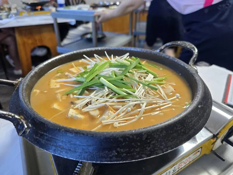 Doenjang jjigae at Chahyeonhui Sundubu Gangneung