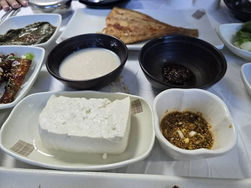 Soft tofu sundubu at Chahyeonhui Gangneung