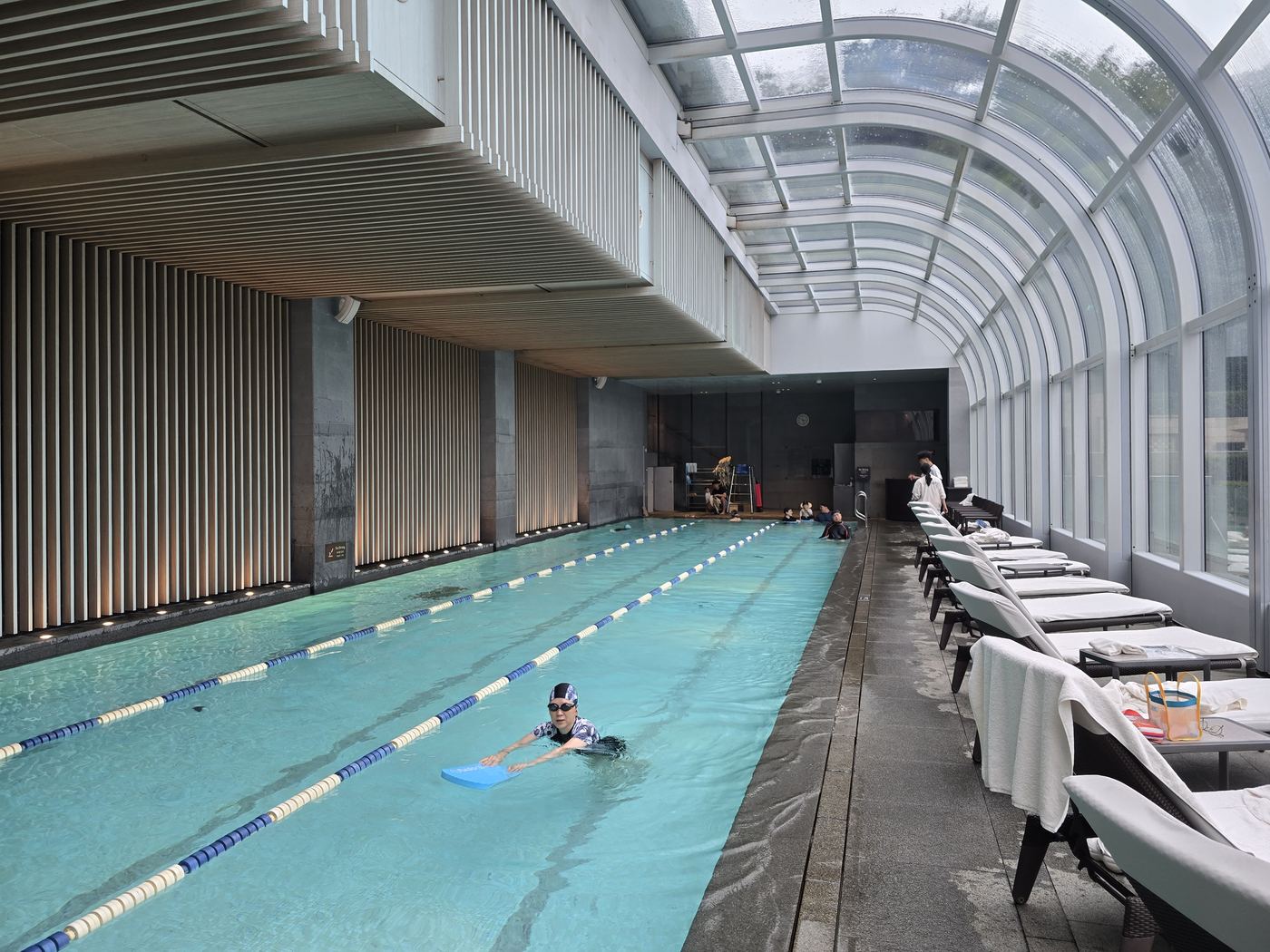 Indoor pool at The Shilla Seoul
