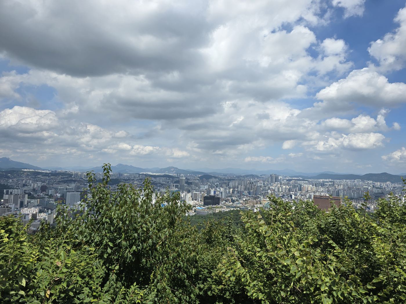 View of Seoul from Namsan